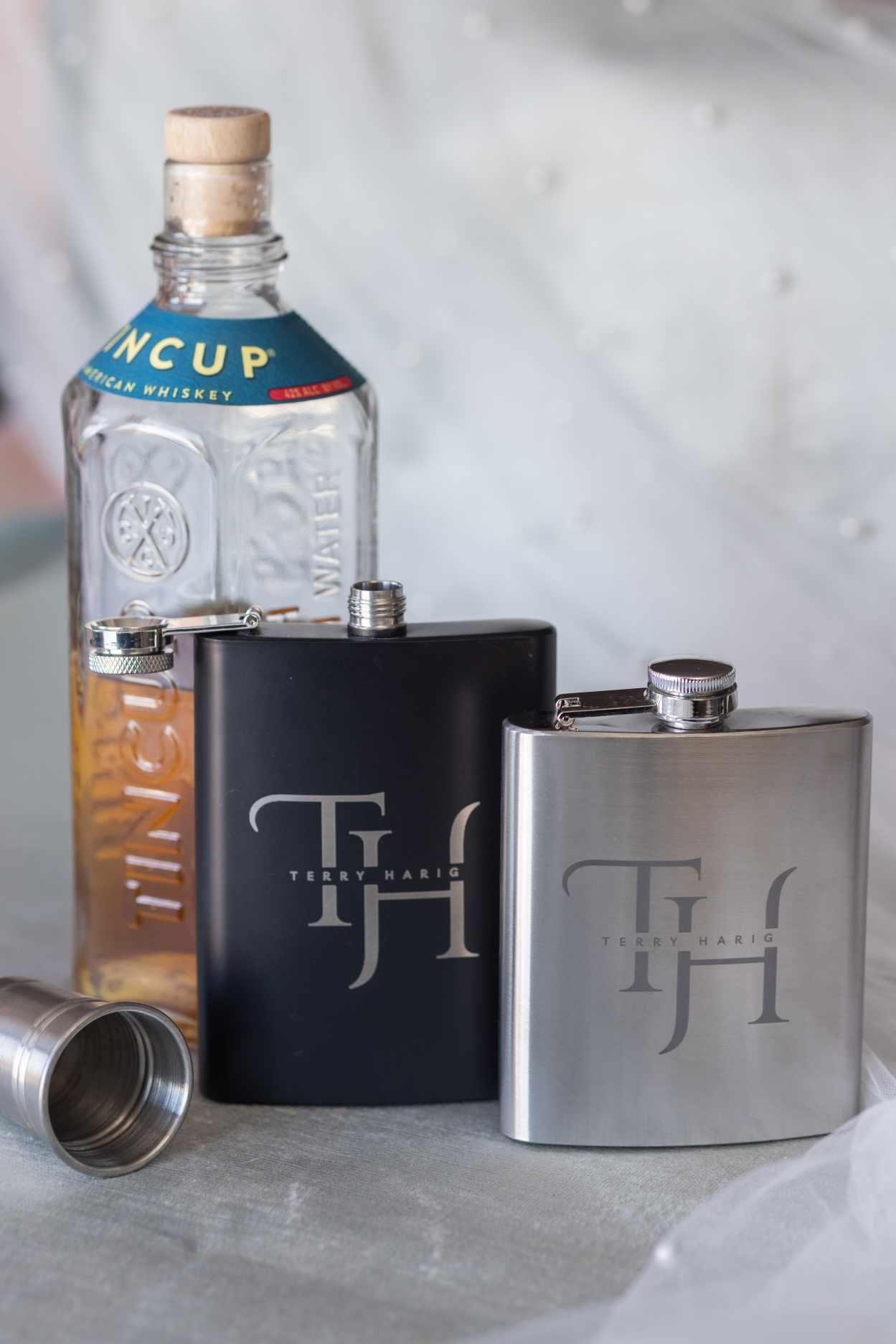 Engraved Flask