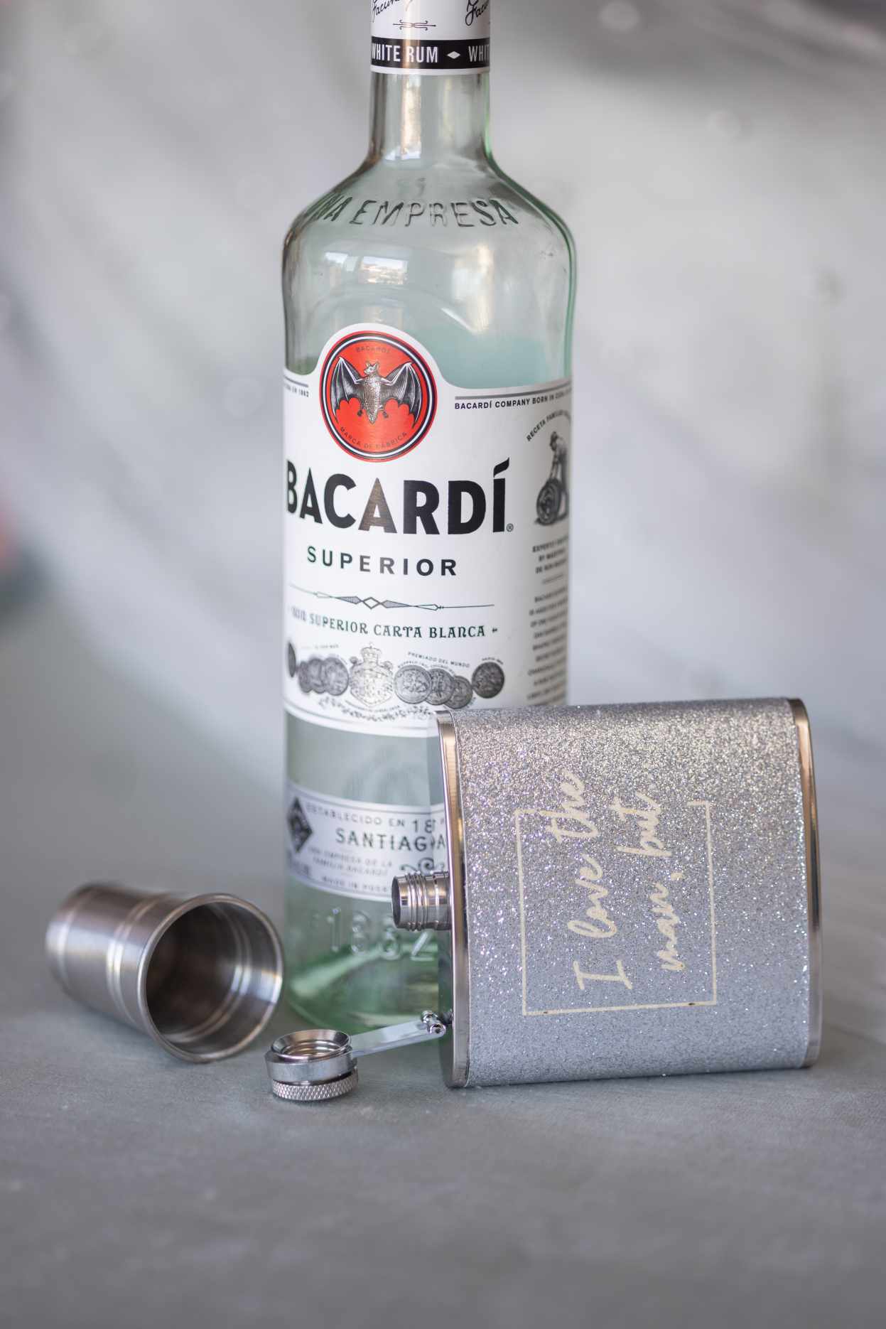 Engraved Flask