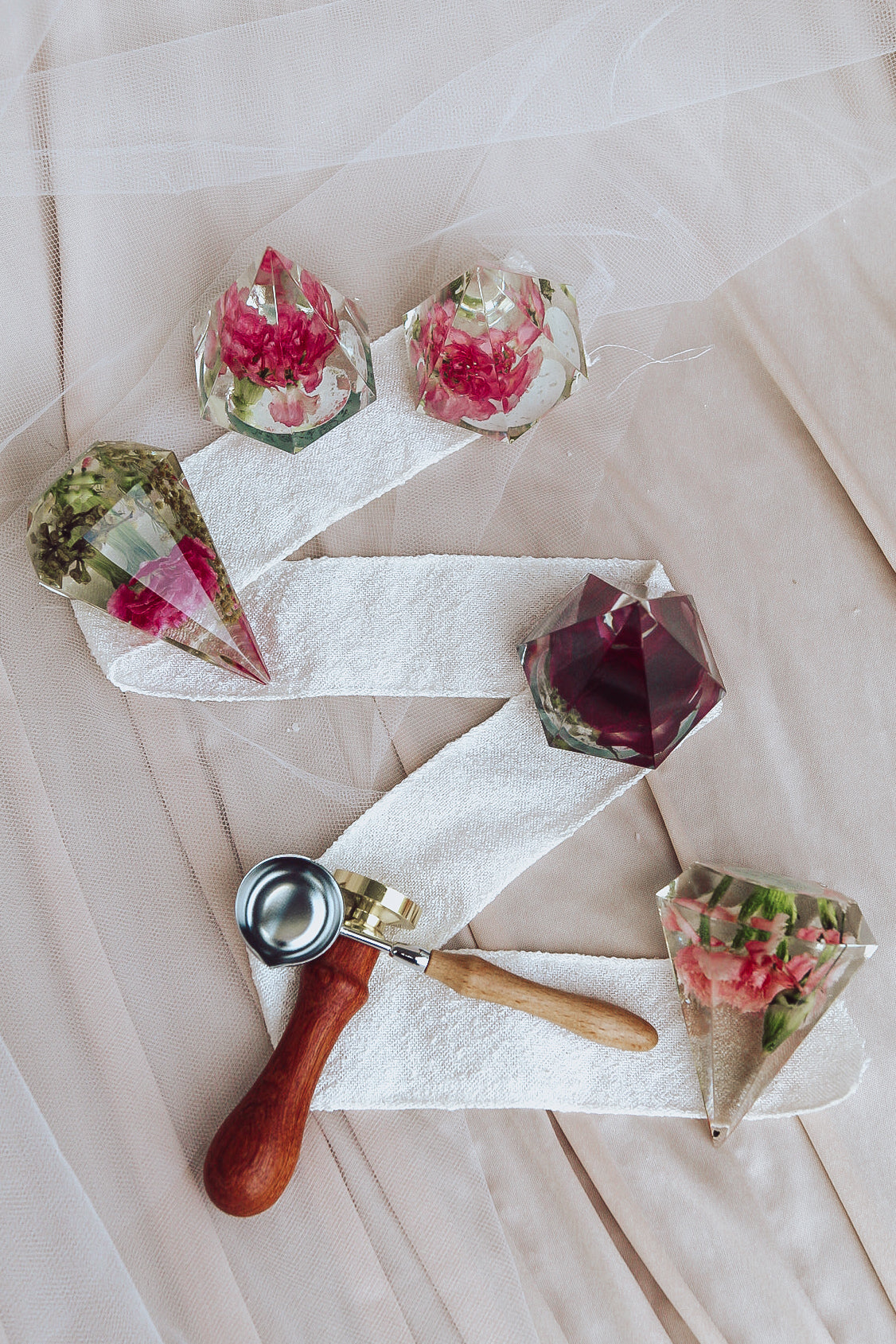 Small Ring Holder Bundle, Pink