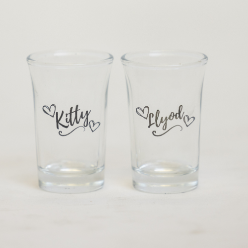 Engraved Shot Glasses (Pair)