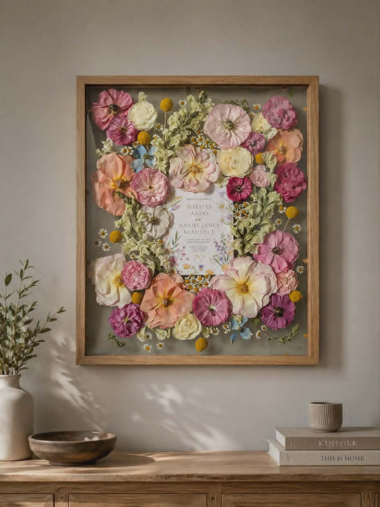 Aurora's Aromas: Pressed Flower Frame by Aurora's Aromas