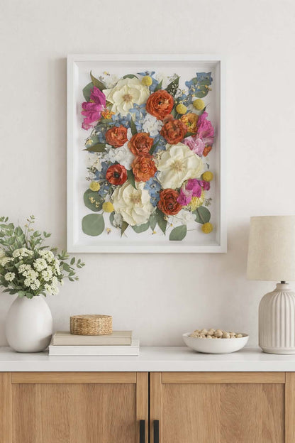 Aurora's Aromas: Pressed Flower Frame by Aurora's Aromas