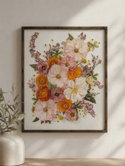Aurora's Aromas: Pressed Flower Frame by Aurora's Aromas