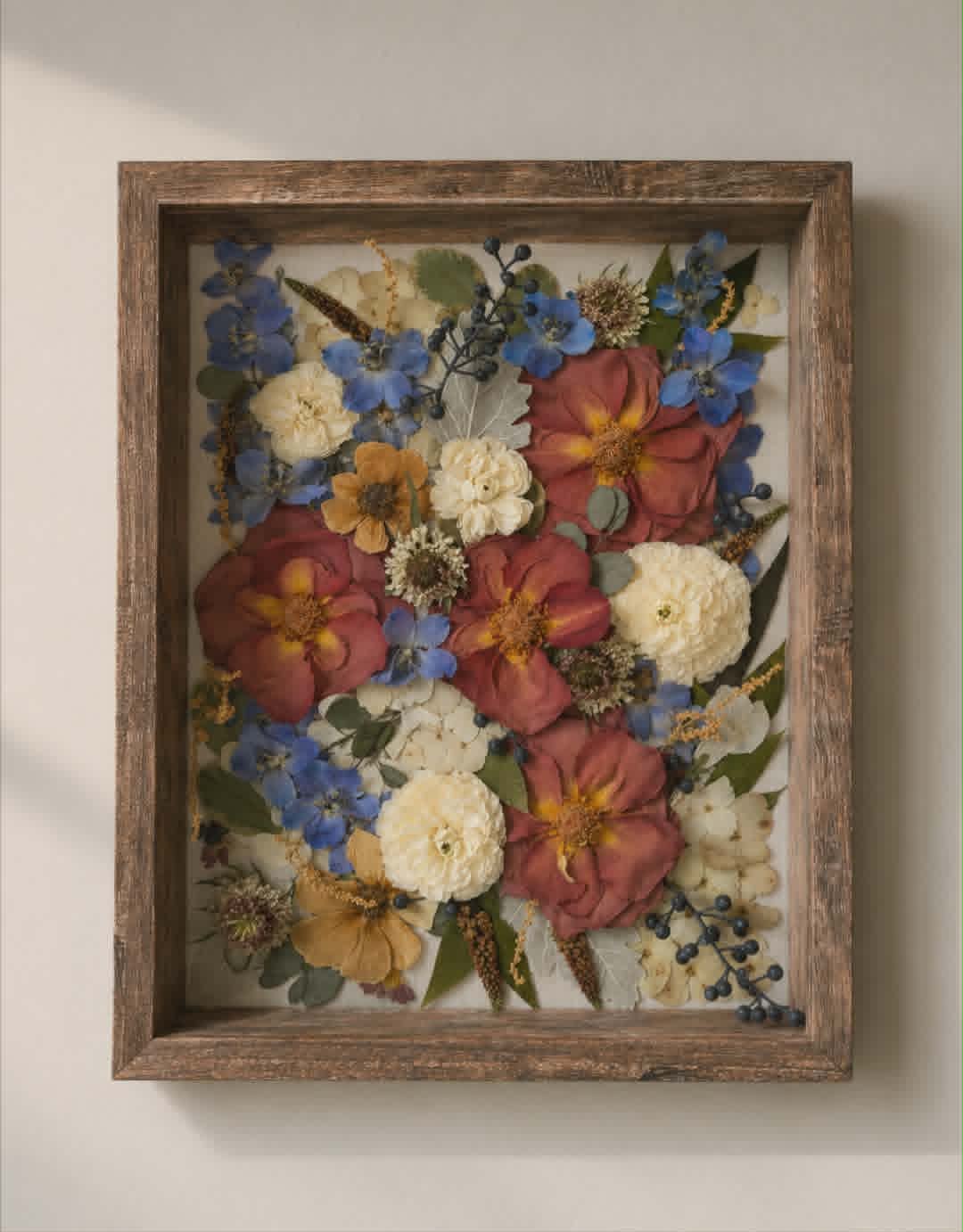 Aurora's Aromas: Pressed Flower Frame by Aurora's Aromas