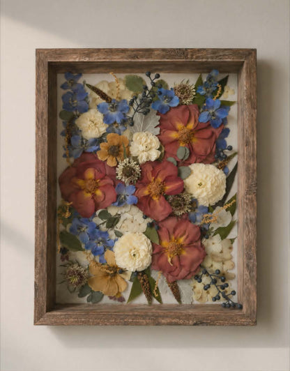 Aurora's Aromas: Pressed Flower Frame by Aurora's Aromas